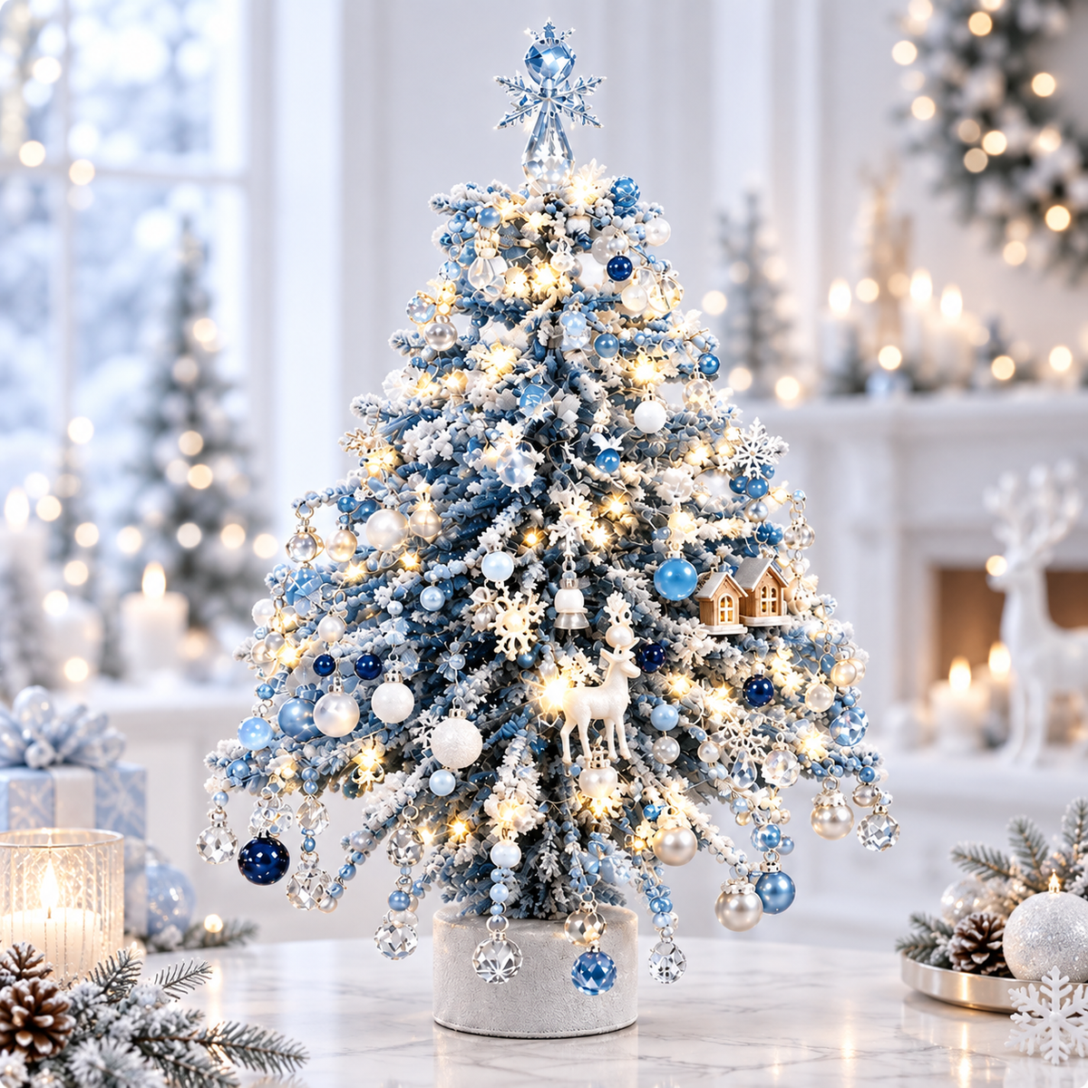 🎄DIY Beaded ChristmasTree Kit- 🎅Create Your OwnSparkling Holiday Decoration