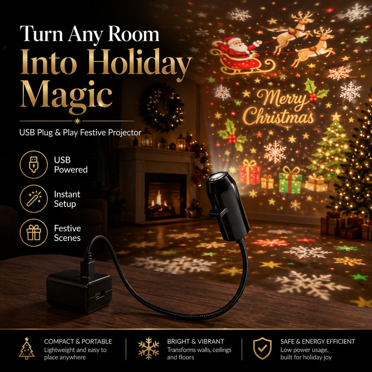 Plug-&-Play HD c – 6 or 10 Festive Scenes