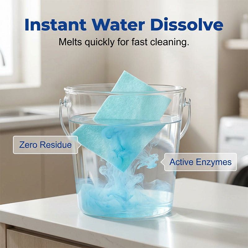 ✨ Premium Water-Soluble Floor Cleaning Strips – Fresh & Streak-Free Clean