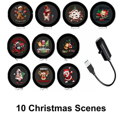 6 or 10 Festive Scenes