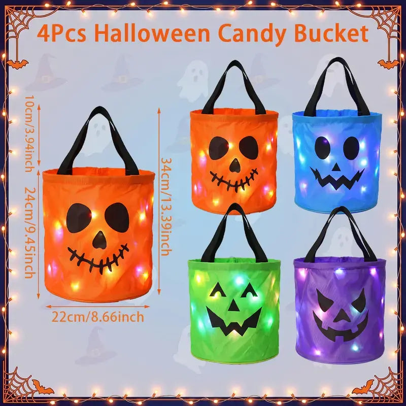 🎃 Halloween Candy Bucket Set 🍬