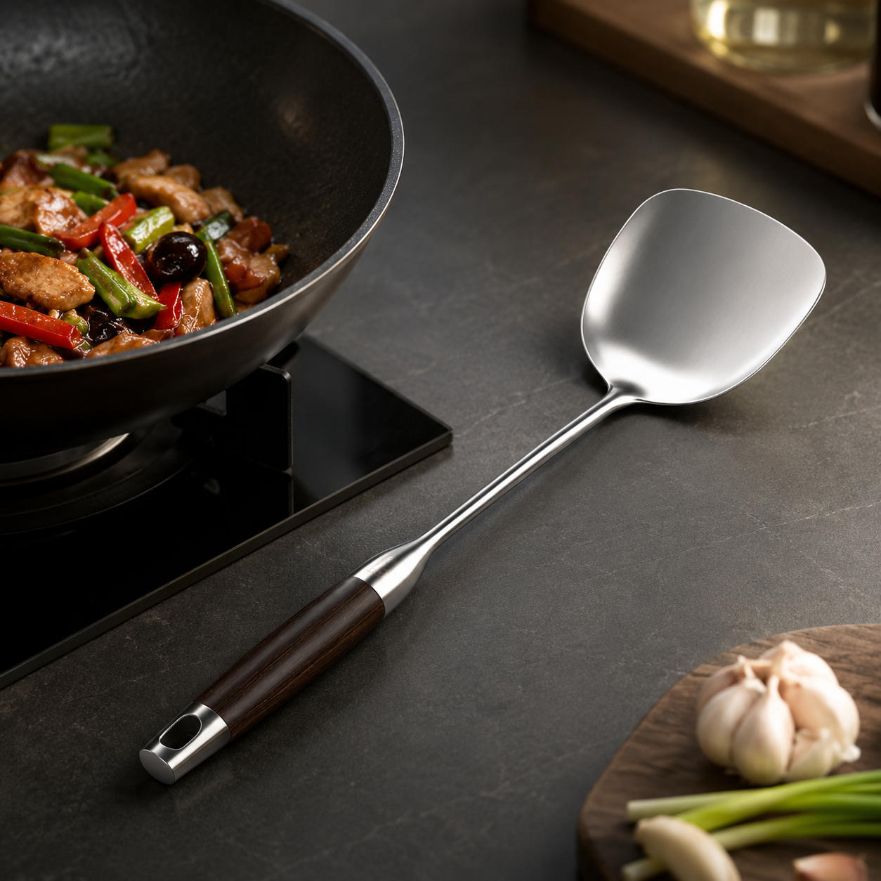 Stainless Steel Wok Spatula