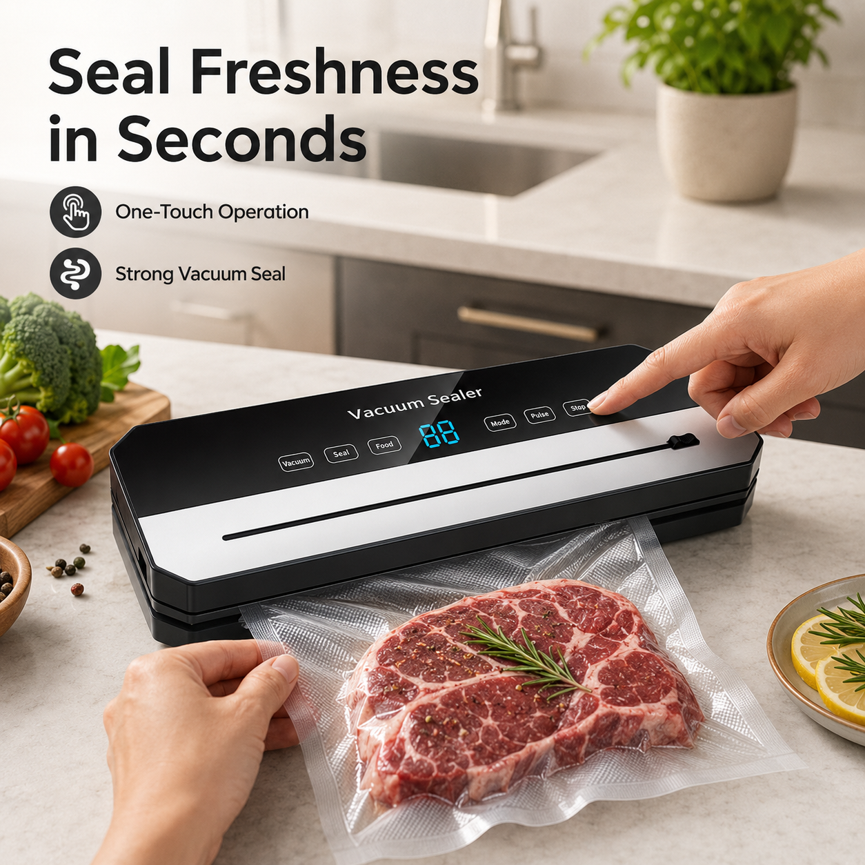 Automatic Vacuum Food Sealer