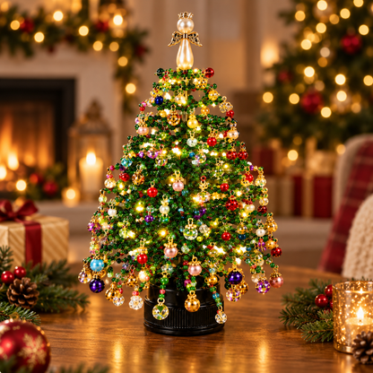 🎄DIY Beaded ChristmasTree Kit- 🎅Create Your OwnSparkling Holiday Decoration