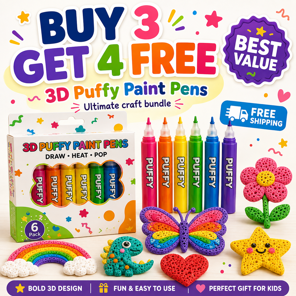 BUY 3 GET 4 FREE